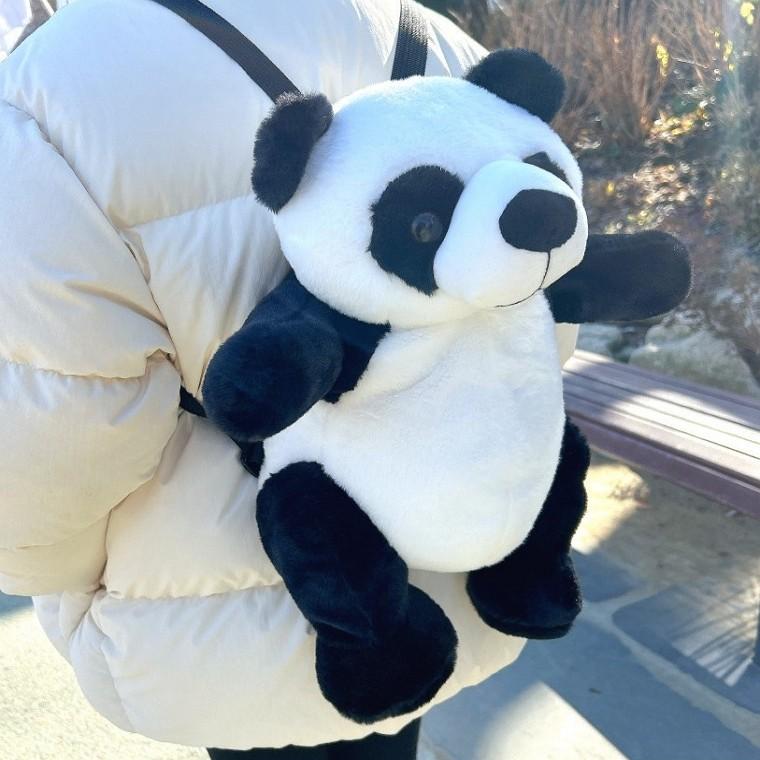 빅 판다인형 백팩 가방