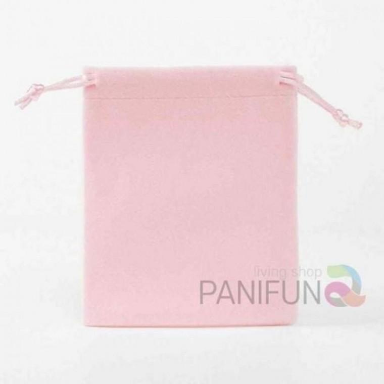 10p 핑크 미니파우치 복주머니포장 복조리파우치 포장파우치 벨벳 주머니파우치 스트링파우치