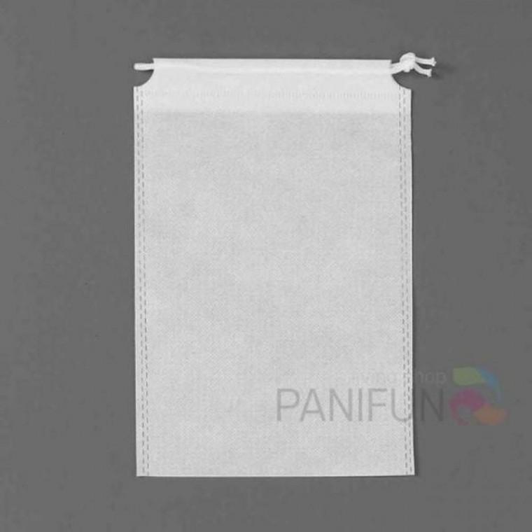 화이트 30p 여행파우치 부직포가방 스트링신발주머니 더스트백 조리개파우치 16x25 부직포파우치