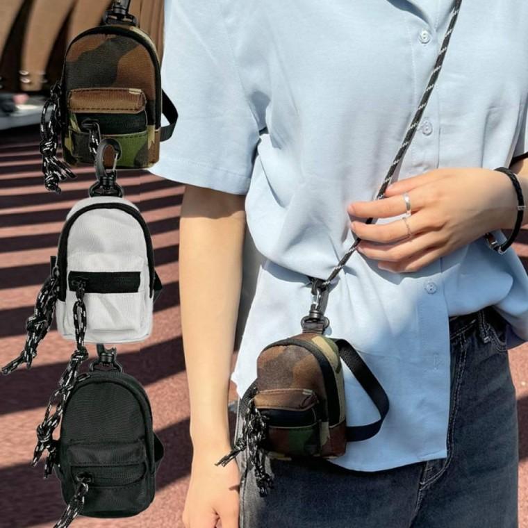 조절 가능 데일리 파우치 가볍고 편한 미니 가방