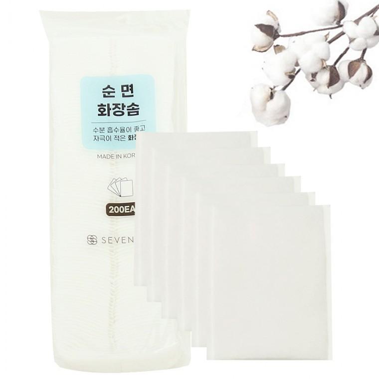 [도매포유]인파우치 순면화장솜 200매