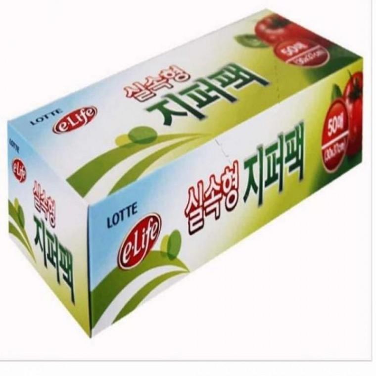 투명지퍼파우치 보관용 주방용지퍼백 지퍼백 30x37x50매