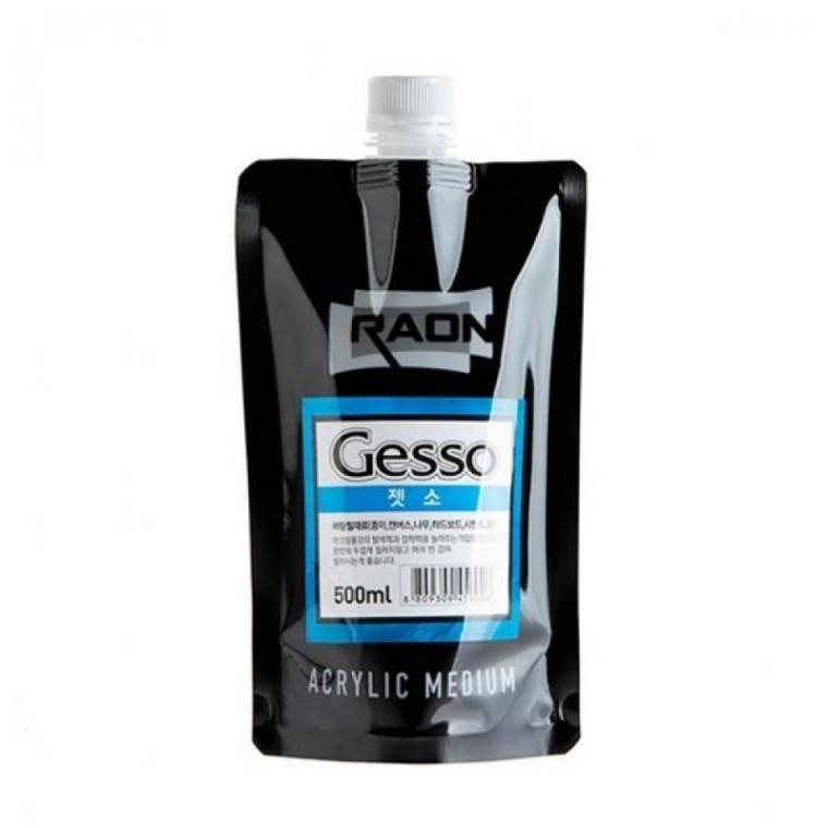 500ml 젯소 라온 용기 파우치