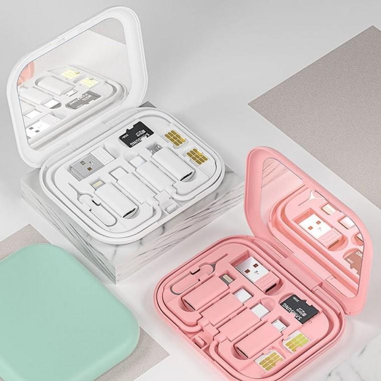 휴대폰케이블 휴대용 멀티 케이블 충전기 C타입충전기 C타입케이블 USB