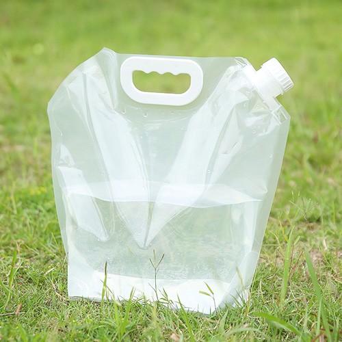 [TR] 휴대용 물주머니 5L 투명 비닐 물가방 워터백