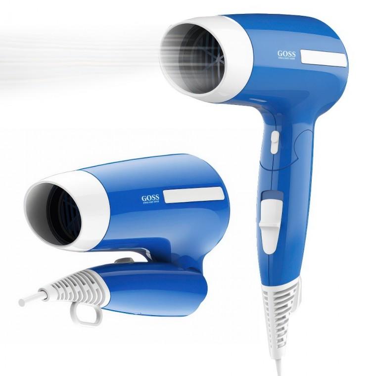 GOSS 여행용 헤어 드라이어 휴대용 드라이어기 1CW 집 스타일러 남자