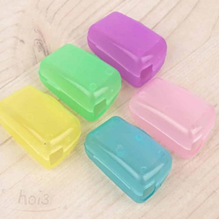 호이 휴대용 칫솔 캡 5P 칫솔케이스 여행용칫솔캡 칫솔뚜껑