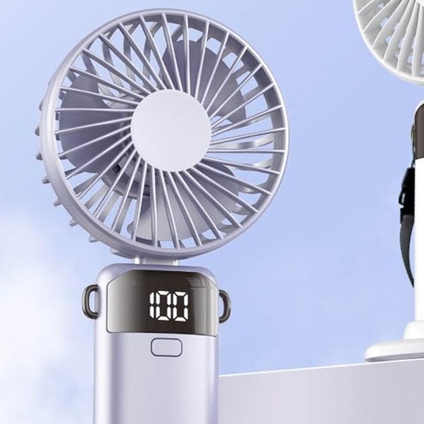 13193 휴대용 DD 선풍기 손풍기 LED 5단바람 핸디 가성비 좋은 실용적인