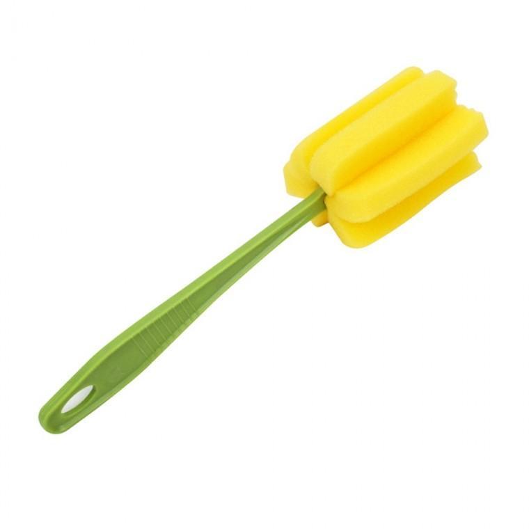 가벼운 스펀지 병솔 병브러시 휴대용병솔 컵세척솔