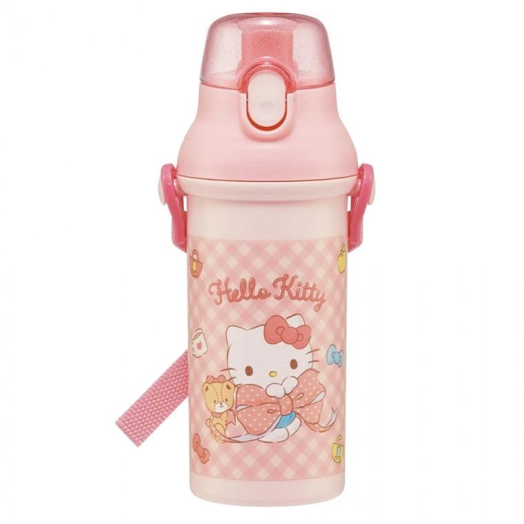 휴대용 아동 물병 원터치 어린이 물통 480ml 잠금 어깨