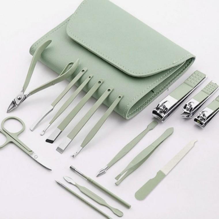 휴대용 손톱 깎이 콤팩트 네일 케어 큐티클 손발톱 정리