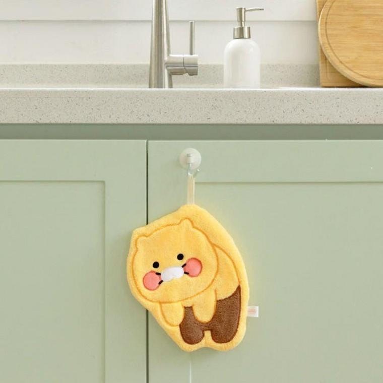 카카오프렌즈 춘식이 주방 핸드 타월 휴대용타올 캐릭터