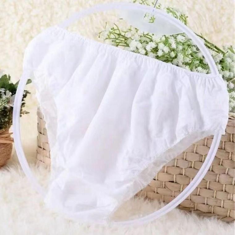 일회용 팬티 화이트 여행용 통기성 데일리 위생 여자 부직포 마사지 업소용 일회용T