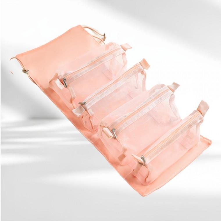여행용 수납파우치 대용량 탈착가능 파우치 롤 가방