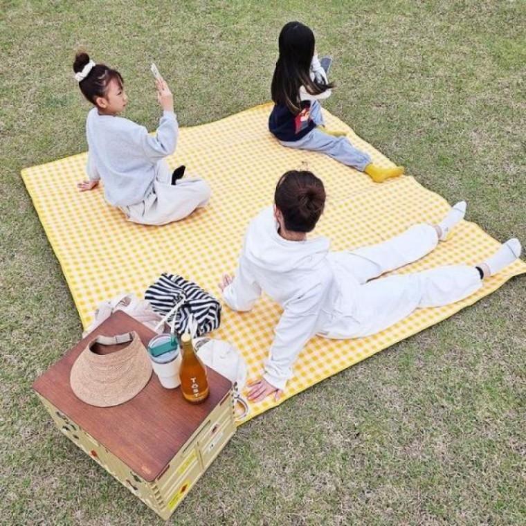 대형돗자리 두꺼운 야외용 폭신한 돗자리 캠핑
