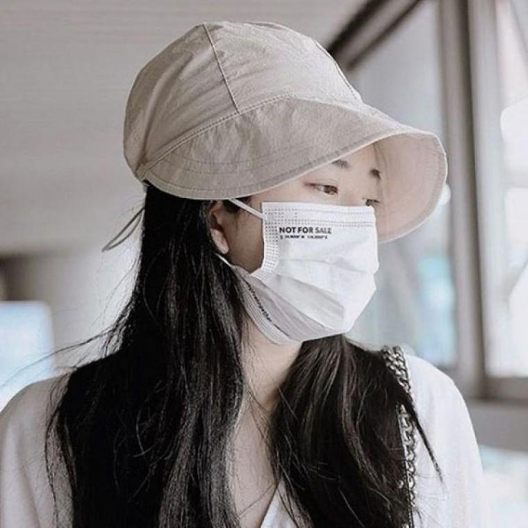 챙모자 벙거지모자 햇빛가리개 여름 썬캡 여성모자