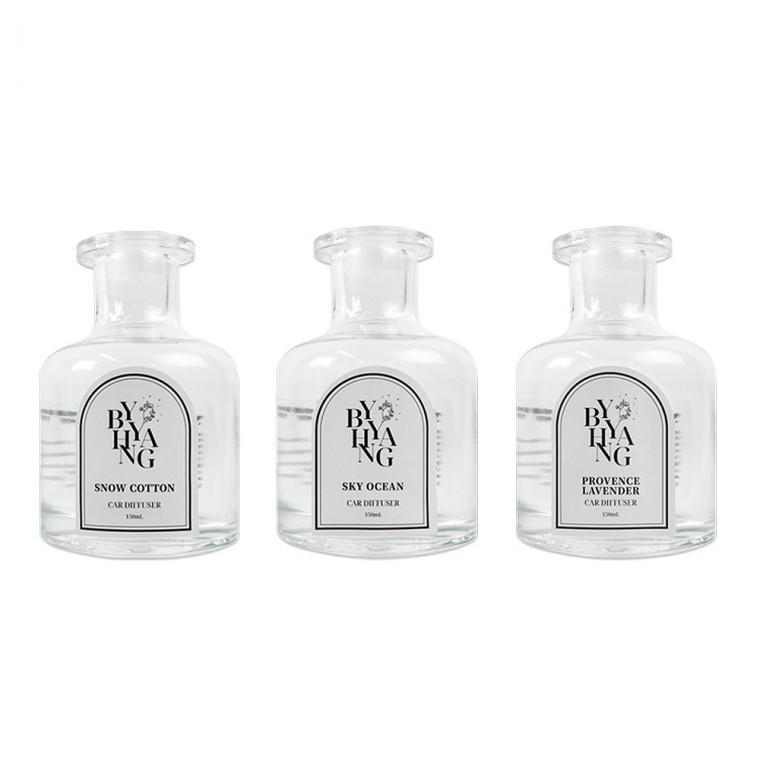 150ml 바이향 카 디퓨저 차량용디퓨저 차량용방향제 차량방향제 차량용 우드볼 바동차향수리필 차안냄새제