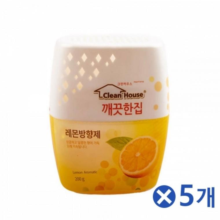상큼한 깨끗한집 방향제 레몬향 냄세제거 차량방향제