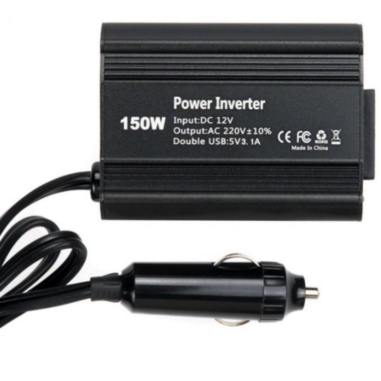 220V 캠핑 인버터 잭 자동차 충전기 차량용 150W