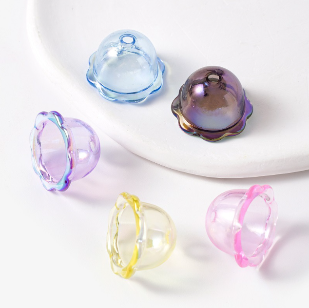 해파리 비즈 후우링 재료 만들기 키링 팔찌 악세사리 공예 부자재 끈갈피 DIY 거꾸 빗꾸 볼꾸