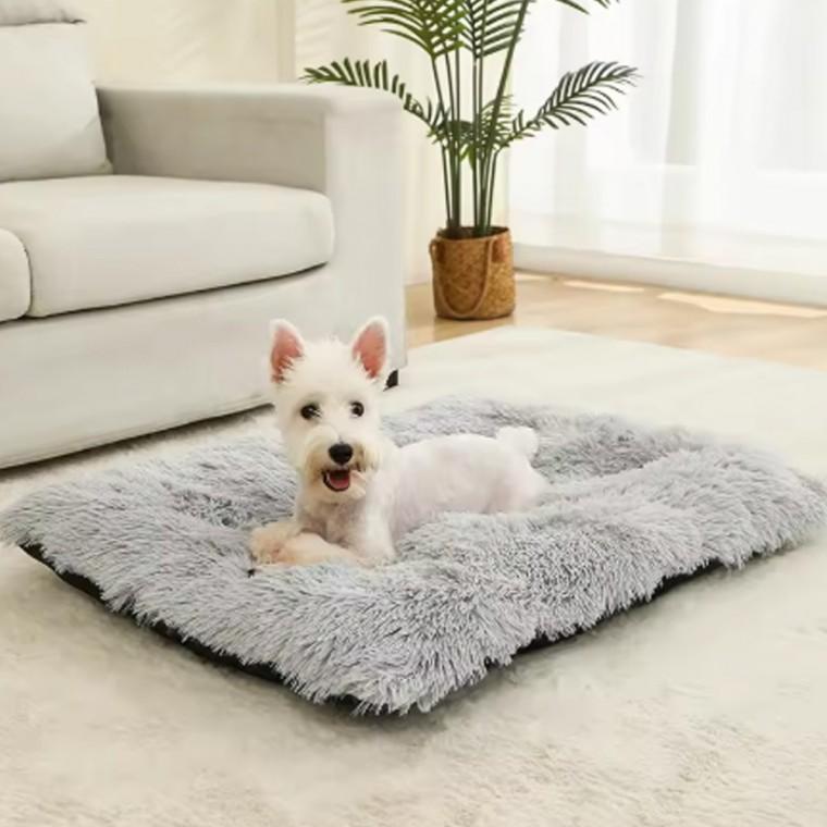 부드러운 강아지 고양이 사각 방석 반려동물 침대 펫쿠션 65x50cm 이불