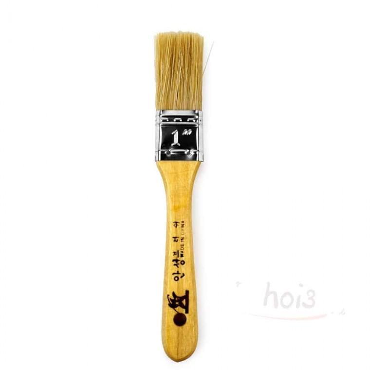 호이 1인치 평붓 아크릴브러쉬 페인트붓 페인트브러쉬
