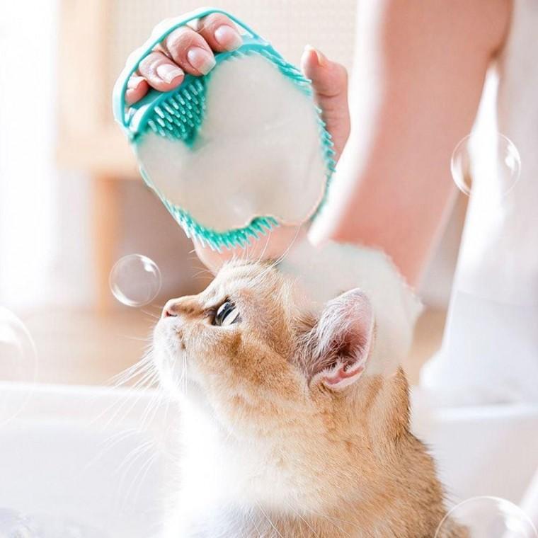 PET 강아지 고양이 샴푸 브러쉬 목욕 마사지 목욕솔 고양이브 반려 동물 샴푸브 목욕브