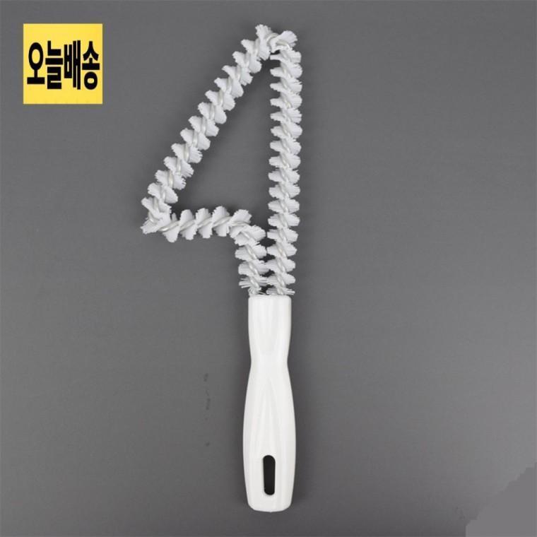 창문 틈새 삼각 청소솔 삼각모양청소솔 사각틈새브러쉬 삼각청소솔