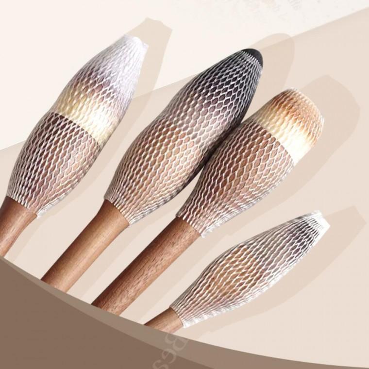 브러쉬 보호망 그물망사 보관함 팩붓 그물망 보관 화장붓 보호캡