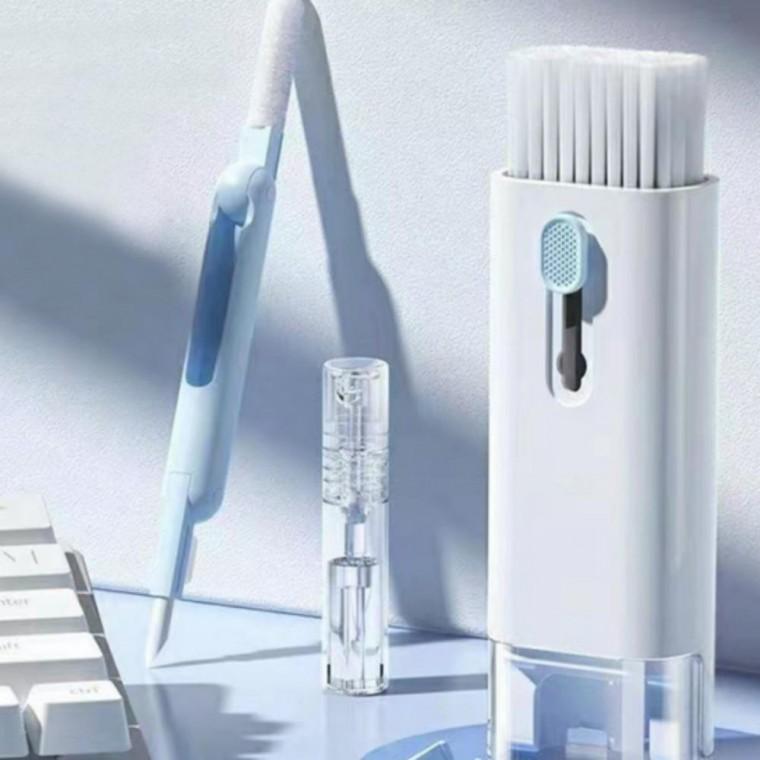 청소 핸드폰 키트 브러쉬 핑크 무선 클리너 이어폰