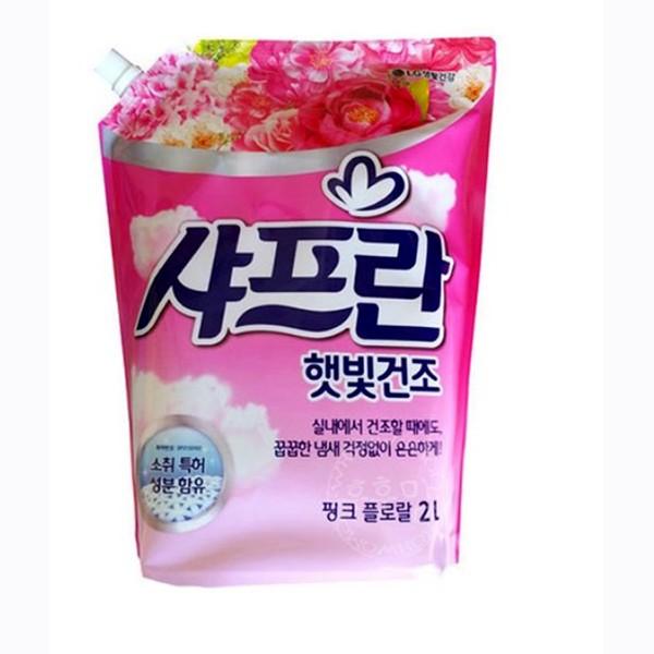 샤프란 햇빛건조 2리터 리필 핑크플로랄