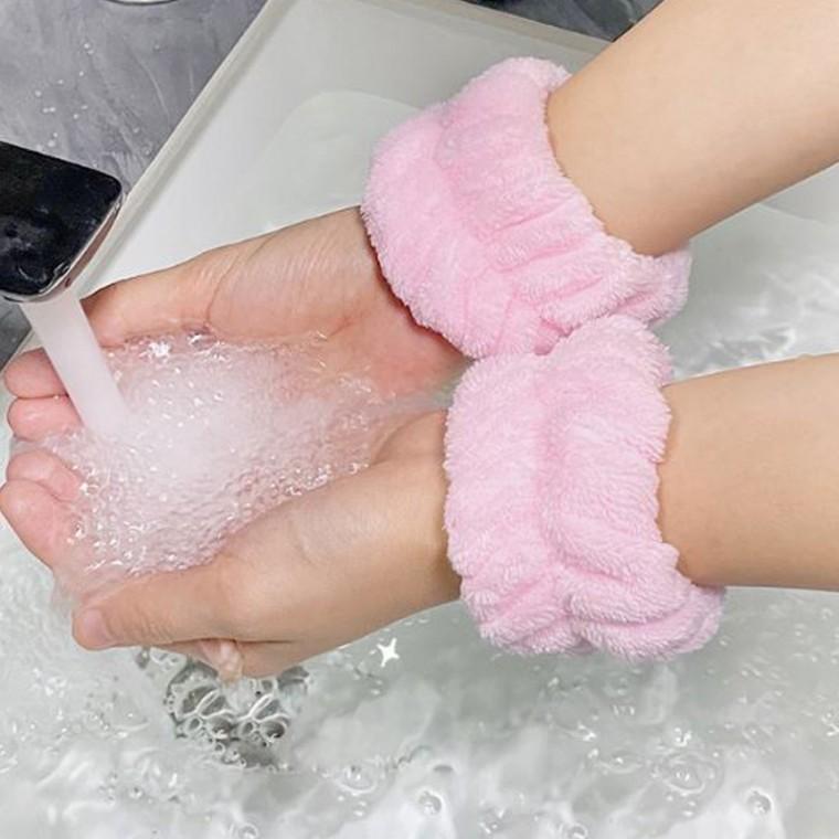 [TR] 소매젖음방지 극세사 헤어밴드 2P 물 흘러내림 방지밴드