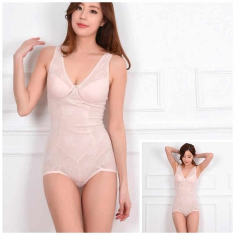 여름올인원 B컵 여자보정속옷 기능성속옷 쿨이너웨어 인견올인원 여름용보정속옷