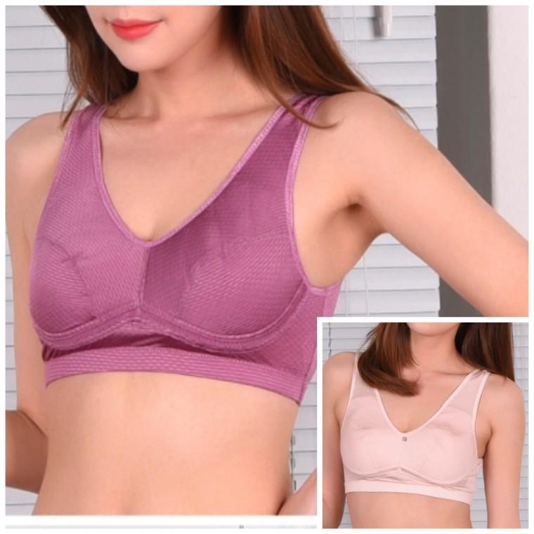 인견노와이어브라 런닝형브라 여름스포츠브라 인견브라 인견브래지어 여름속옷 인견브라런닝