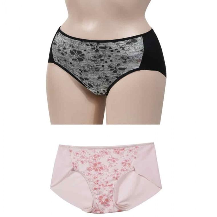 (쏘로사떼)플라워 햄라인 맥시팬티 여성팬티노라인 여자속옷팬티 여성보정팬티여름용 여성팬티
