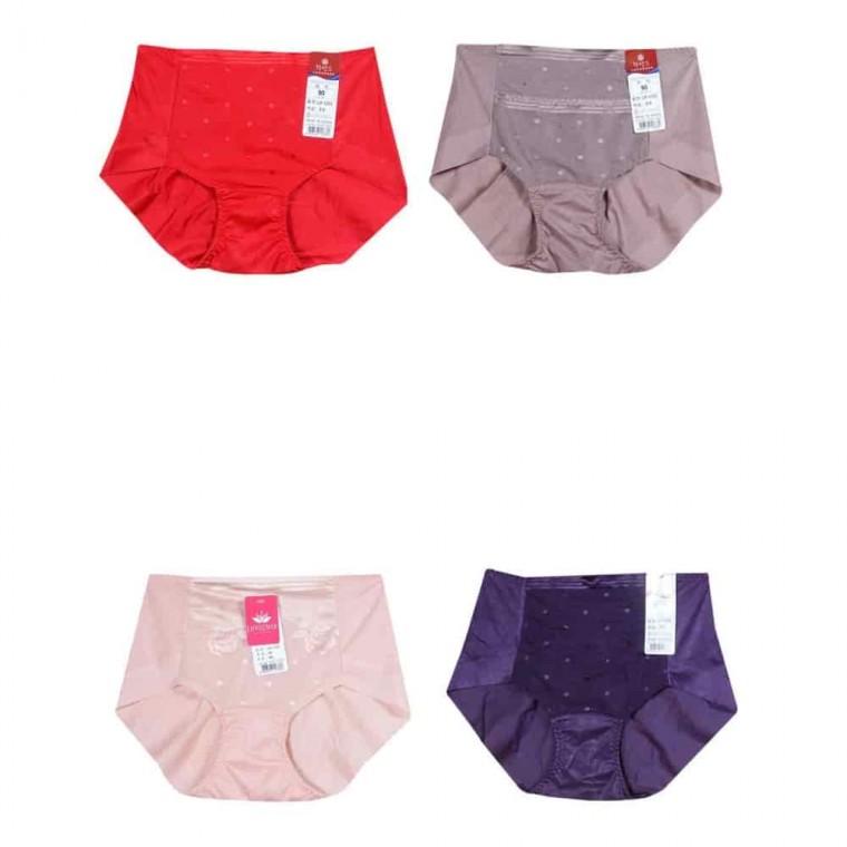 (럭센스)플라워 쟈가드 복부라인 파워넷 누디라인 빅사이즈 맥시팬티 여성여름팬티 여성팬티노라인 여성빅