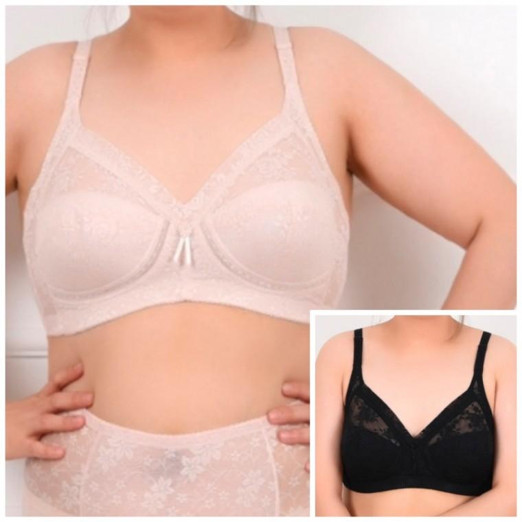 매쉬브라 여자빅사이즈속옷 빅사이즈브래지어 여름브래지어 빅사이즈노와이어브라 여성브라 노와이어속옷