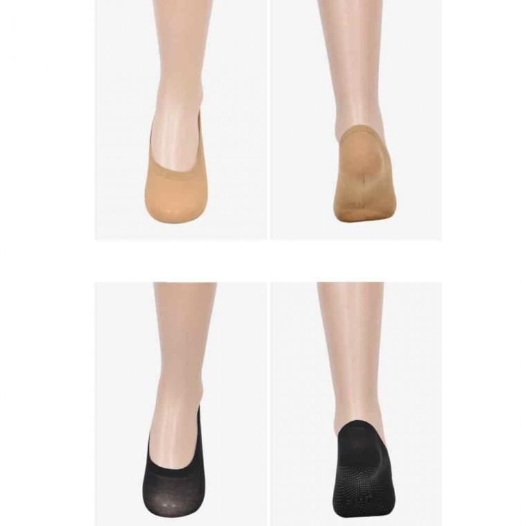 고급 면 지압덧신-3가지색상 페이크삭스 여름양말여성 여성스타킹덧신미끄럼방지 발목덧신