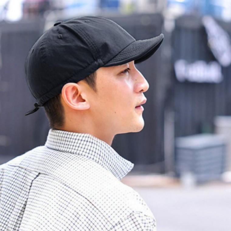 짧은 챙모자 숏캡 스트링 남성 스트링 짧은챙 여름 모자 여성