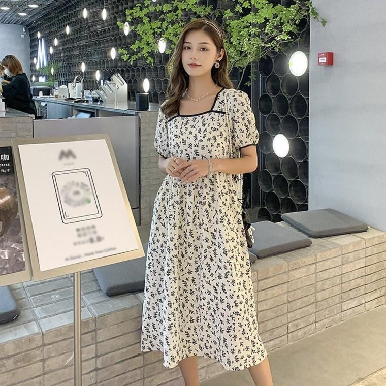 룩 데일리 버반팔 여름 롱 여성 하객 예쁜 원피스 휴양지룩 바캉