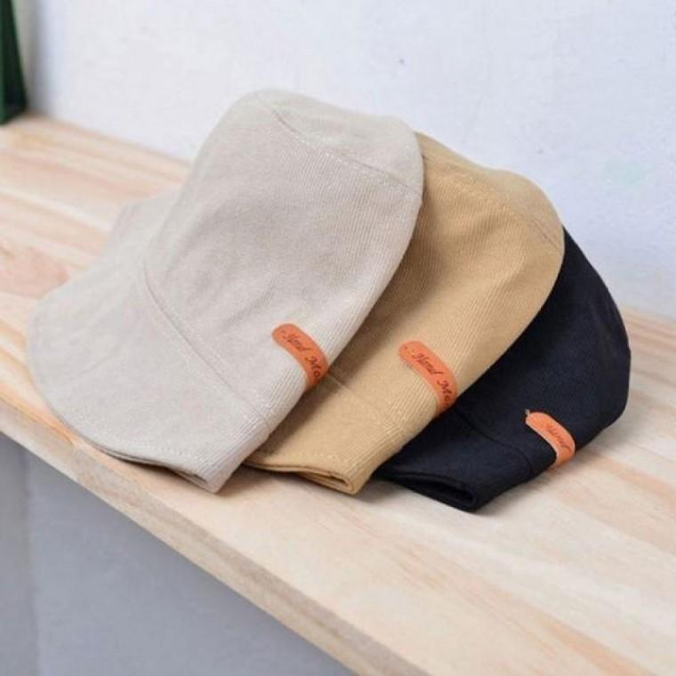 여름 버킷햇 심플 면 코튼 벙거지모자 베이직 여성