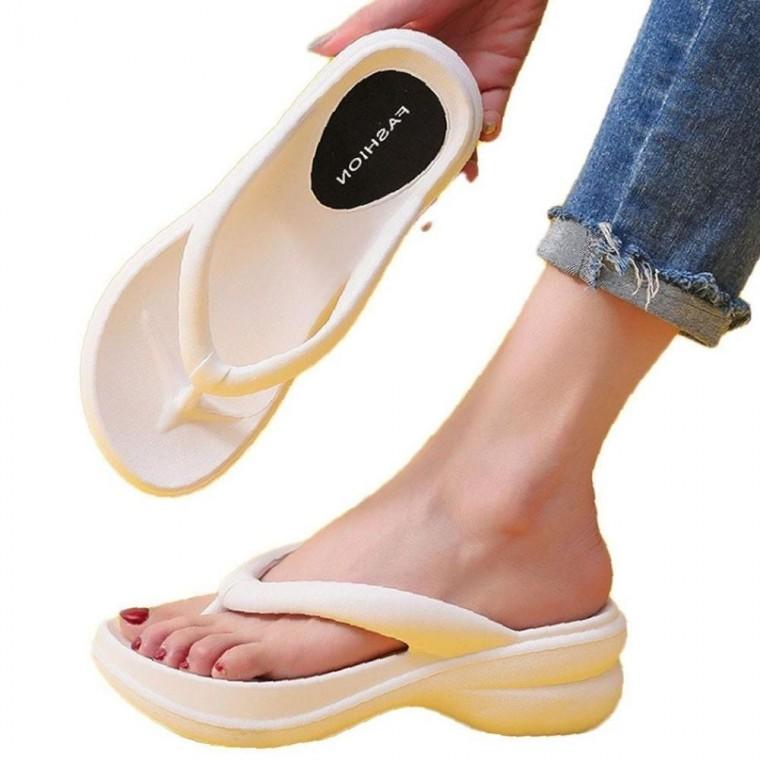 여성 여름 쪼리 슬리퍼 발편한 슈즈 해변 비치용 플립플랍