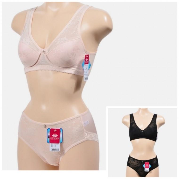 인견브라팬티세트(B컵) 여름브라자 여자브라자 편한브래지어 브라세트 노와이어브라