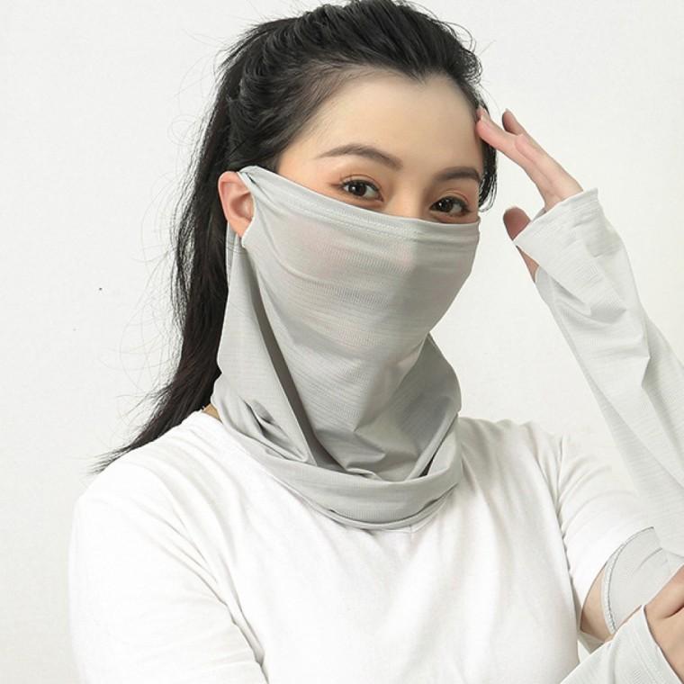 쿨링소프 귀걸이형 쿨 멀티스카프(그레이) 낚시 여름넥워머