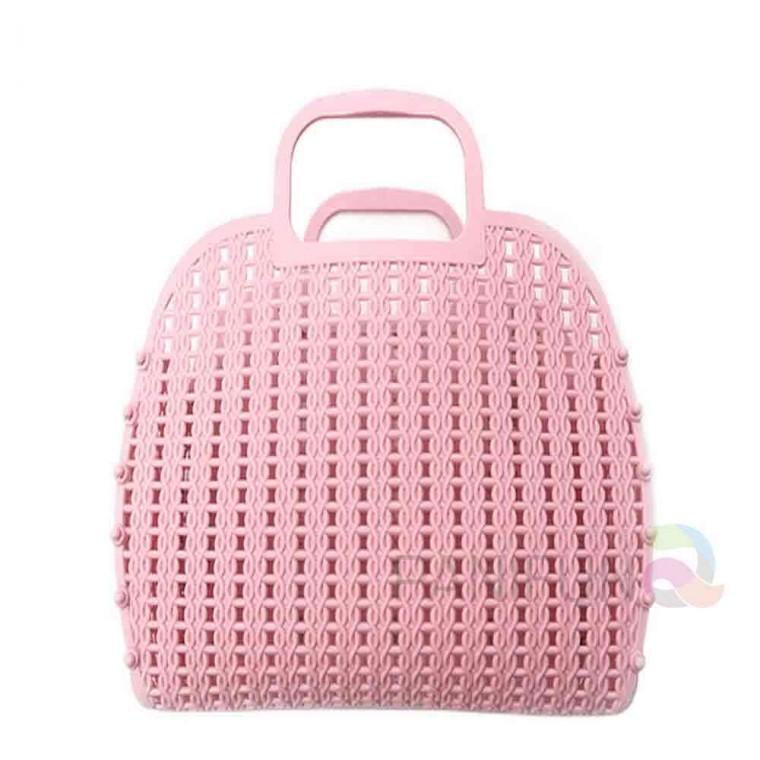 목욕가방 핑크 헬스장가방 샤워용품가방 사우나가방 수영가방 물빠짐목욕바구니 방수목욕가방 목욕백 수영