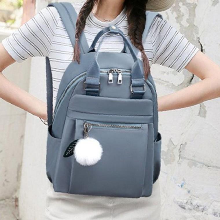 여성 20대 데일리 패션 백팩 책가방 블루 색상 학교 가방