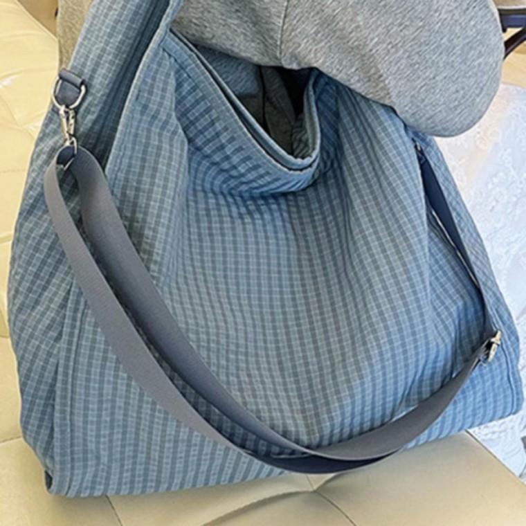 가방 빅 대학생 숄더 백 보부상 데일리 블랙 크로스