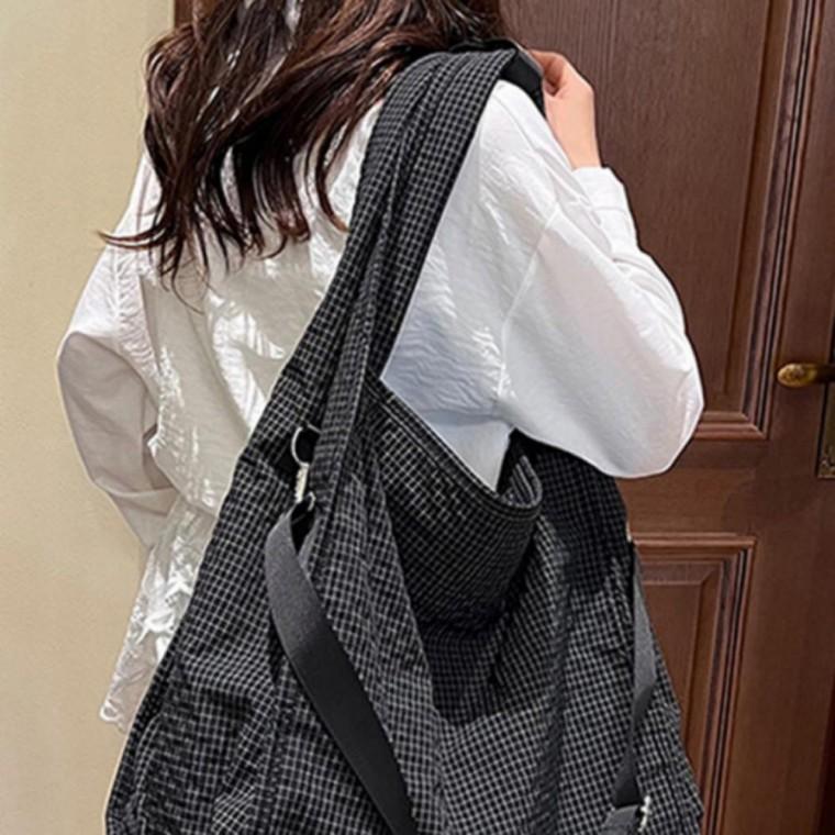데일리 가방 크로스 백 숄더 빅 대학생 보부상