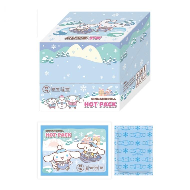 플유 캐릭터즈 핫팩 90g 시나모롤 1박스 20개입 국산 손난로핫팩 방한용품 캠핑 포켓용