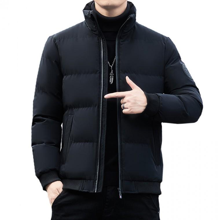 리부 항공점퍼 남자자켓 남자패딩 남성바람막이 블루종자켓 남성자켓 잠바 남자경량패딩 점퍼HJ 블랙 M